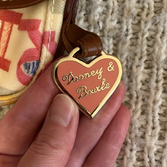 Dooney & Bourke Hearts and Stars Patterned Wristlet - Picture 5 of 11